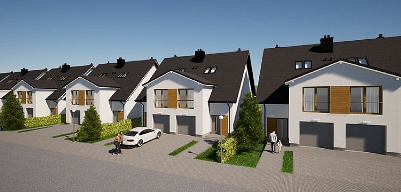 Nowoczesne domy w Borkowie. Nova Sadowa rośnie z dnia na dzień