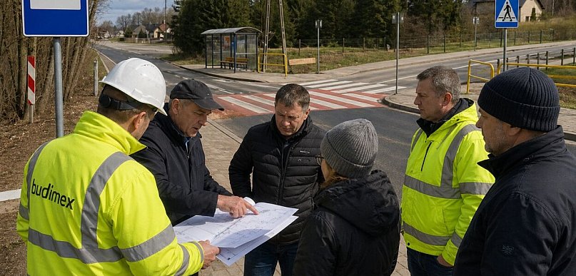 Przebudowa DW 221 w Jodłownie: bezpieczeństwo mieszkańców priorytetem