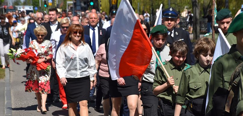 Pruszcz Gdański: Mieszkańcy uczcili Święto Konstytucji 3 Maja