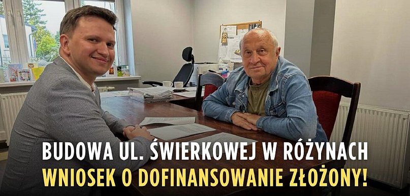 Gmina Pszczółki chce przebudować ul. Świerkową w Różynach. Złożono wniosek