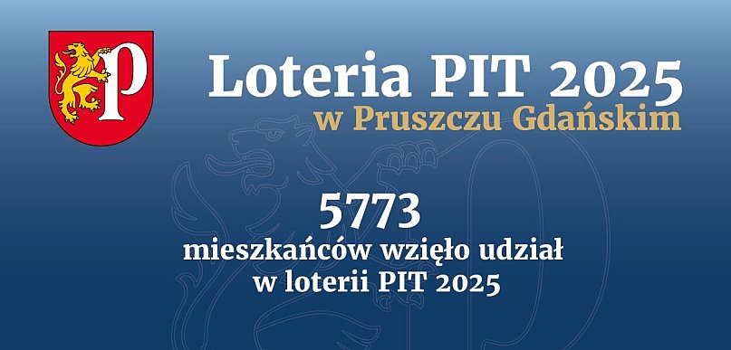 Pruszcz Gdański: 5773 zgłoszenia w Loterii PIT. Losowanie już 15 maja