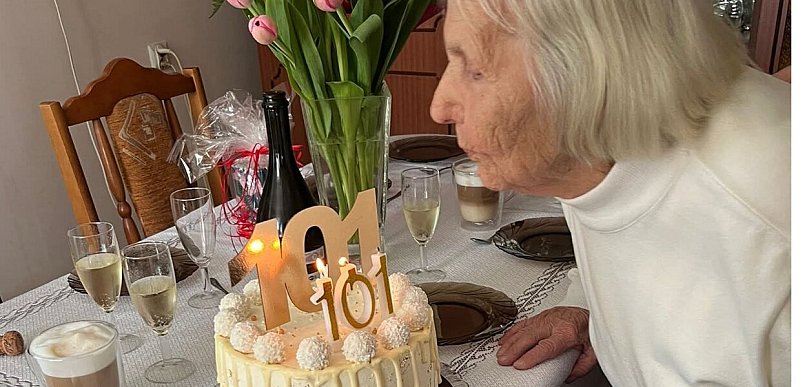 101 lat mieszkanki Kiezmarka. Niezwykły jubileusz