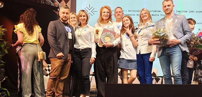 Agnieszka Zielke z Nagrodą Teodory. Wyróżnienie dla liderki kultury z gm. Przywidz
