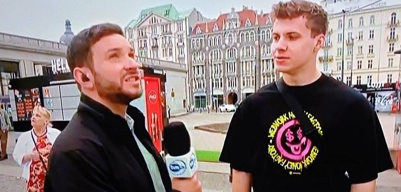 Mieszkaniec Pruszcza Gdańskiego pobiegł na 30. piętro Pałacu Kultury i Nauki
