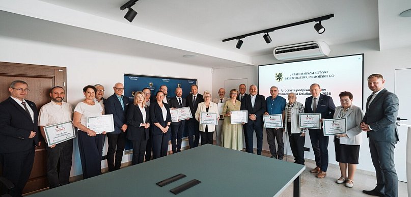200 tysięcy złotych dla działkowców z Pomorza. Podpisano umowy