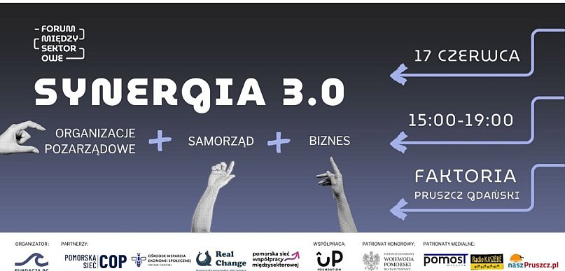 Synergia 3.0 Biznes-Samorząd-NGO. Forum Międzysektorowe Powiatu Gdańskiego