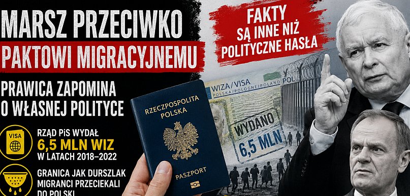 Krótka pamięć prawicy. Będą maszerować przeciwko migrantom i... Tuskowi