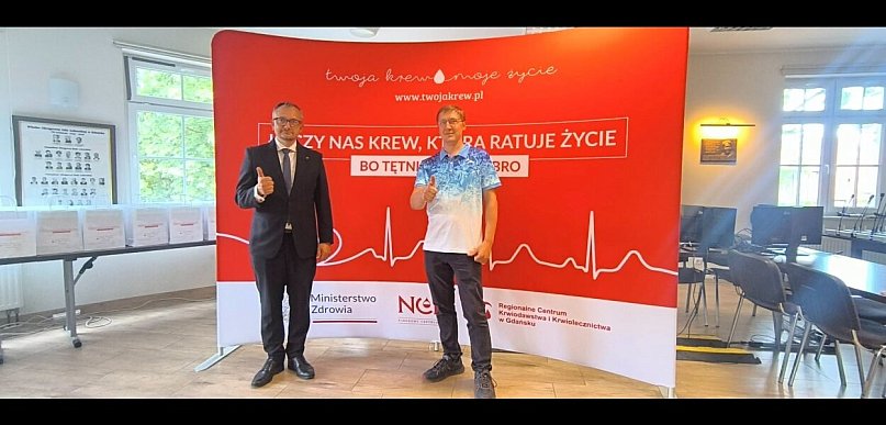 Pruszcz Gdański wyróżniony za organizację zbiórek krwi