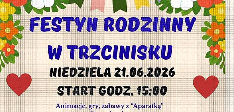 Dmuchańce, animacje i loteria. Trzcinisko zaprasza na rodzinny festyn