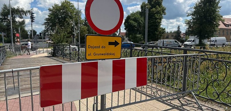 Zamknięta kładka przy ul. Raciborskiego. Jest komunikat władz Pruszcza Gd.