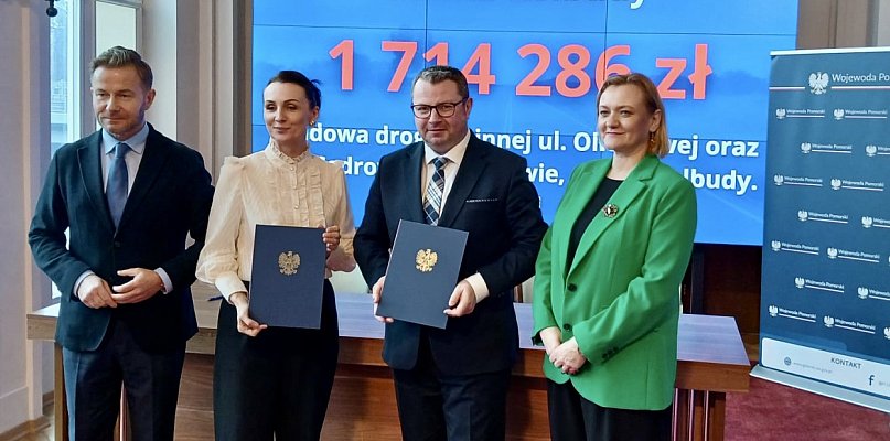 Nowa inwestycja drogowa w Kolbudach – podpisano umowę!