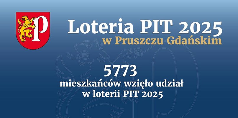 Pruszcz Gdański: 5773 zgłoszenia w Loterii PIT. Losowanie już 15 maja