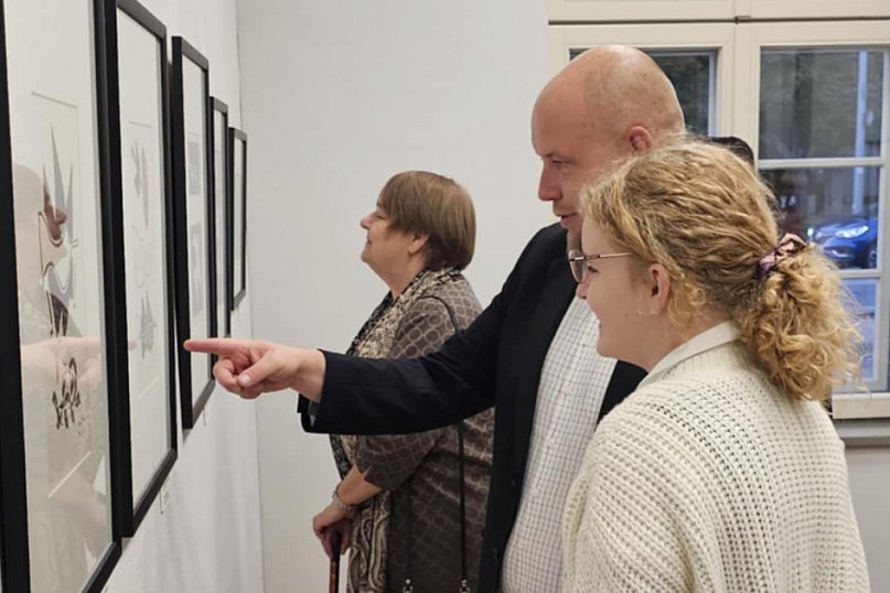 Wernisaż litografii Braque’a w Pruszczu Gdańskim