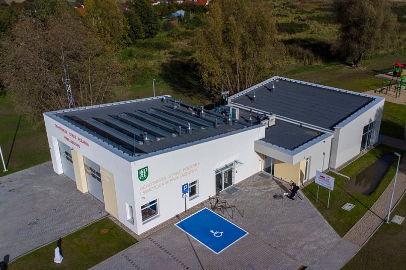 Nowa strażnica i świetlica w Przejazdowie