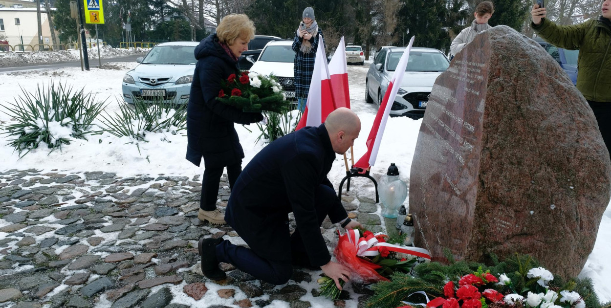 Cedry Wielkie pamiętają o ofiarach Marszu Śmierci