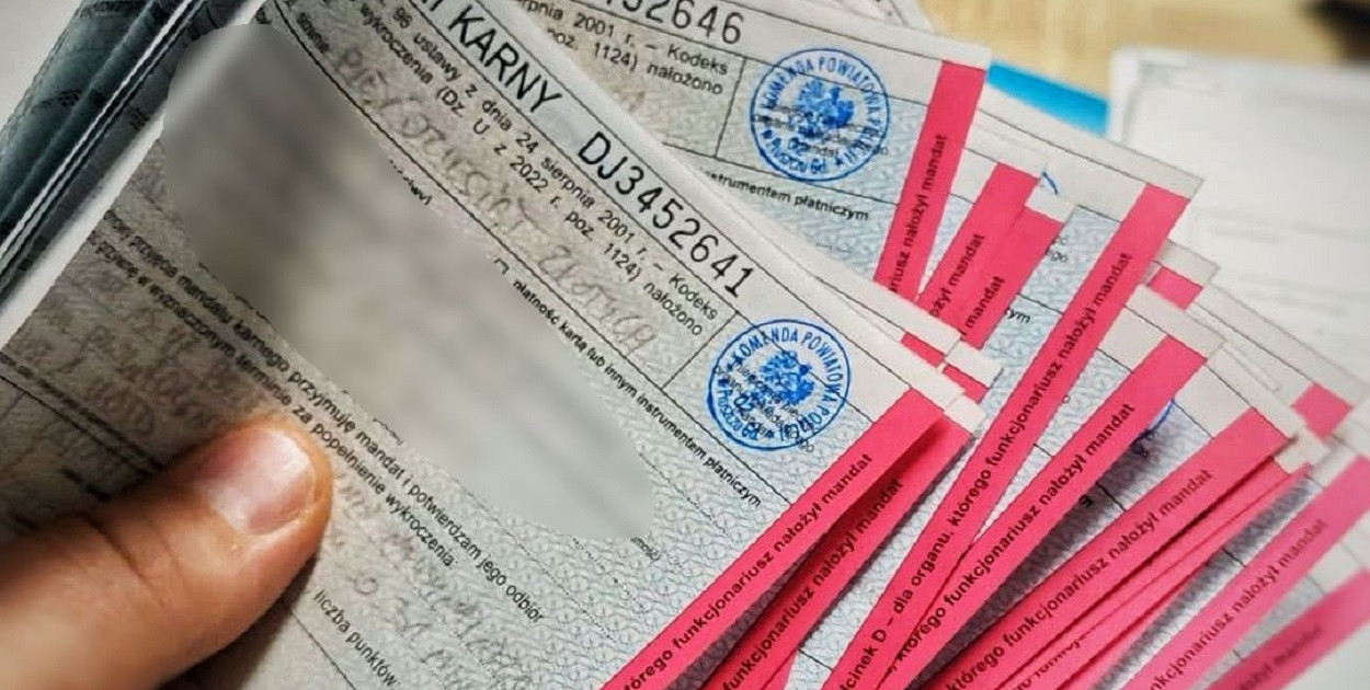 Pruszcz Gdański: 18 mandatów dla kierowcy ciężarówki podczas jeden kontroli