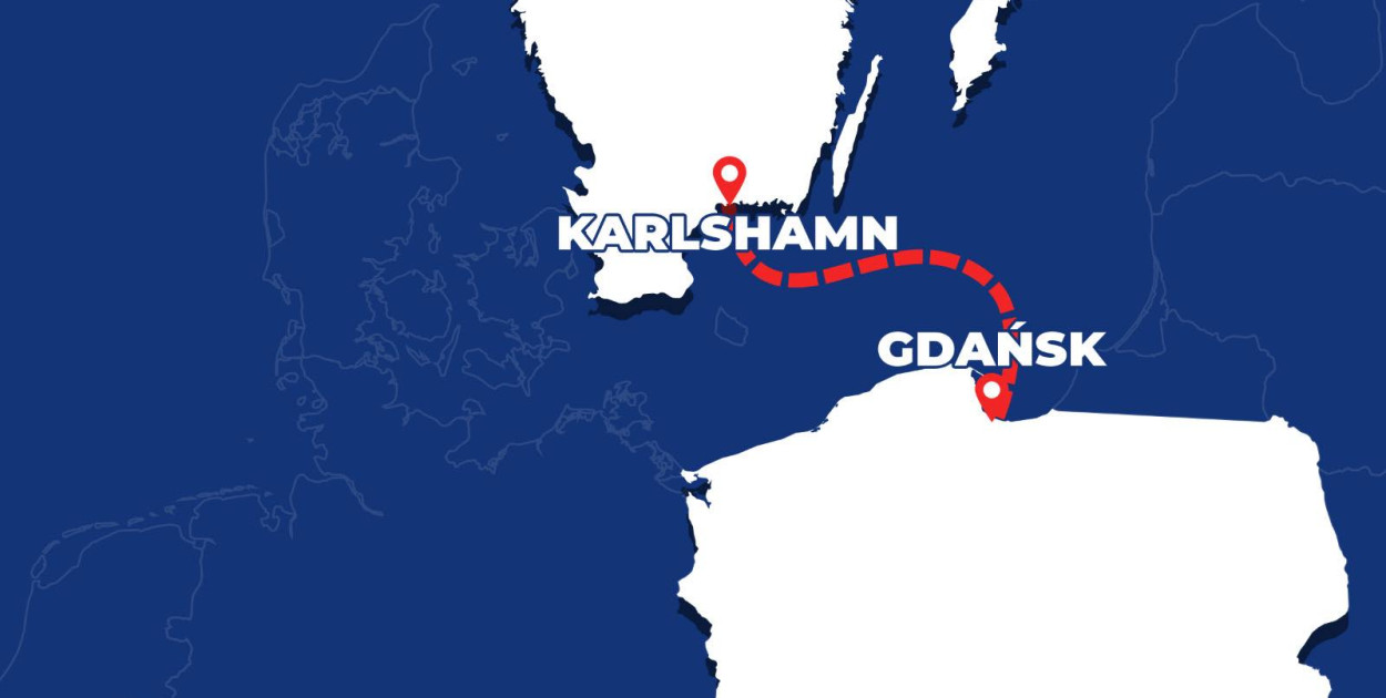 Nowa linia promowa Gdańsk – Karlshamn – szybciej i wygodniej do Szwecji!