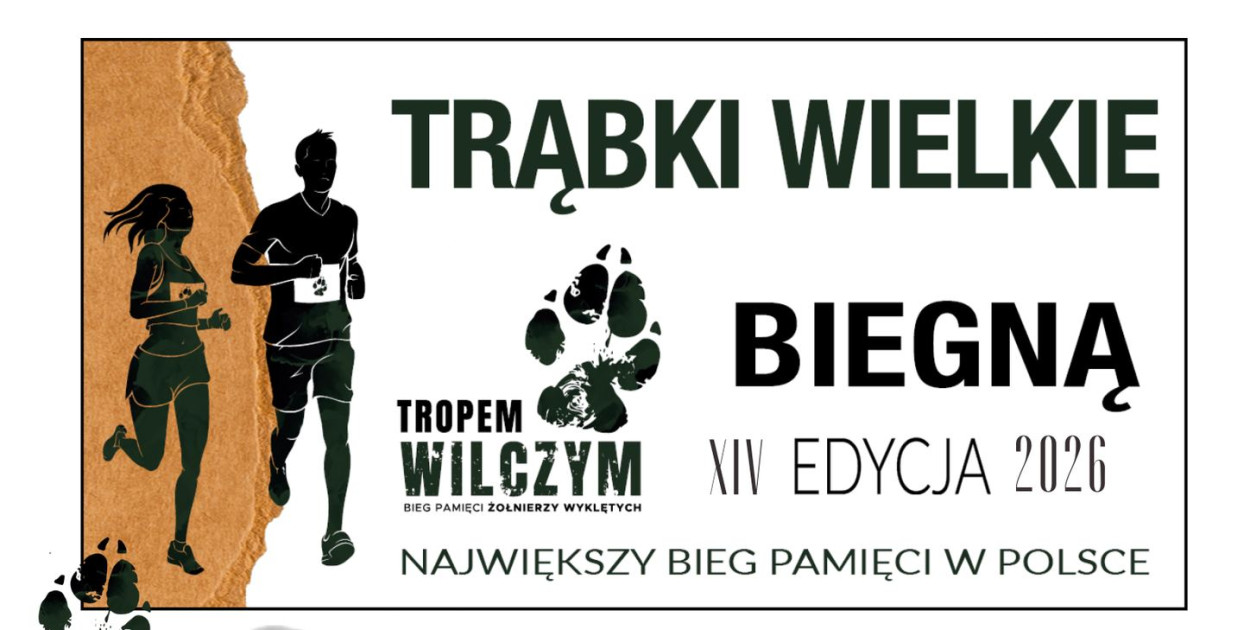 W Trąbkach Wielkich po raz 9 pobiegną Tropem Wilczym