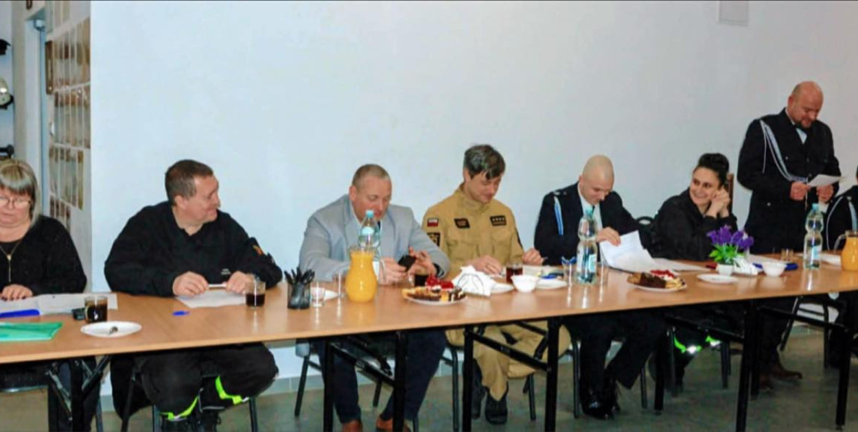 Trąbki Wielkie: Zmiany w OSP Mierzeszyn – wyłoniono nowe władze jednostki