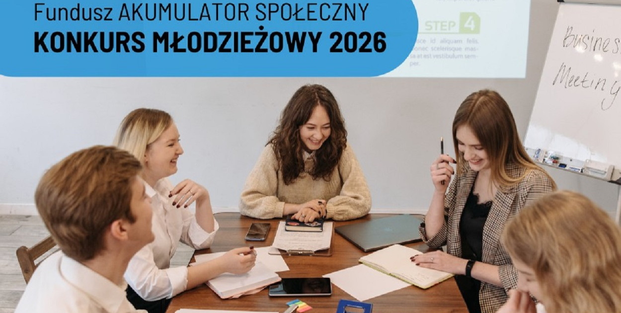 Fundusz AKUMULATOR SPOŁECZNY 2026 – młodzi mogą sięgnąć po wsparcie