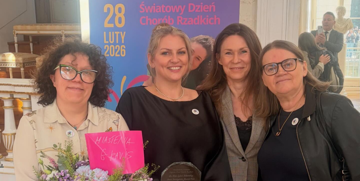 Kryształowa Gwiazda Dnia Chorób Rzadkich dla Sylwii Łukomskiej