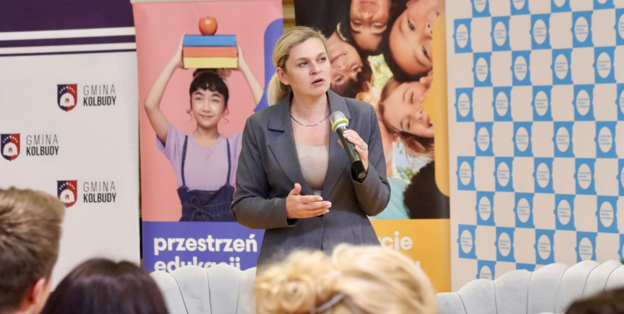 Minister Barbara Nowacka w Kolbudach: "szkoła ma wspierać każdego ucznia"