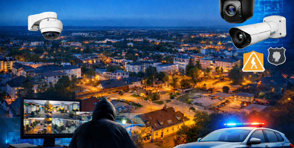 Pruszcz Gdański rozwija monitoring. Kolejne kamery pojawią się w 2026 roku