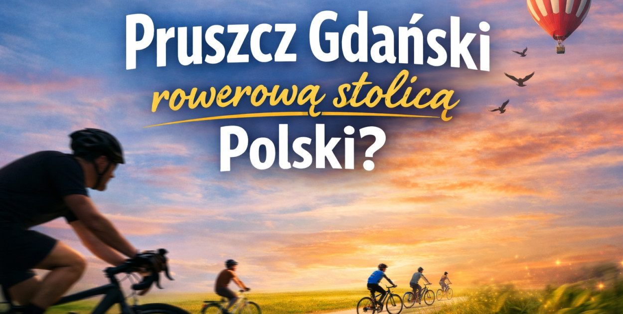 Pruszcz Gdański włącza się do walki o tytuł Rowerowej Stolicy Polski