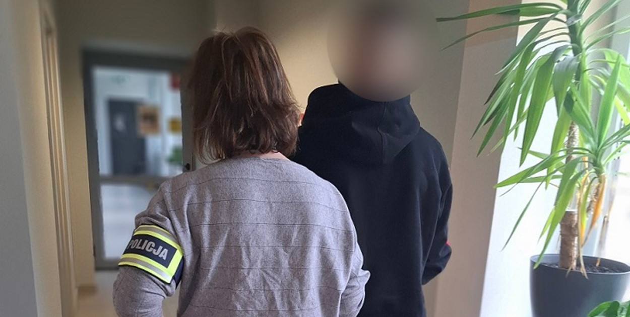 Seria kradzieży w Pruszczu Gdańskim. Podejrzany zatrzymany w Tczewie