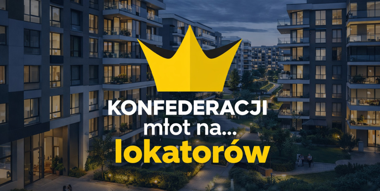 Konfederacji młot na... lokatorów
