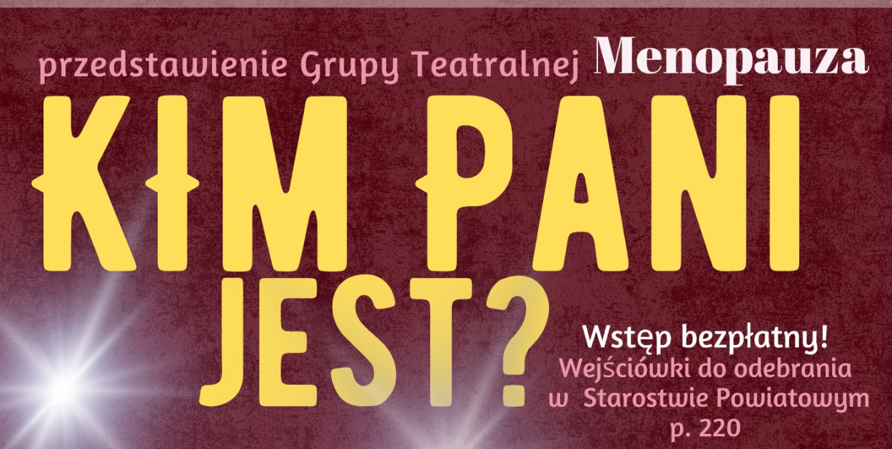 Teatralny wieczór w Pruszczu Gdańskim. Wstęp wolny!