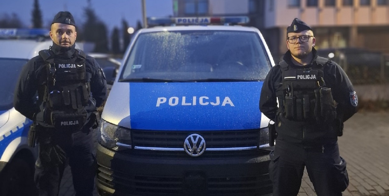 Szybka reakcja policjantów z Pruszcza Gdańskiego – pomoc dla seniorki