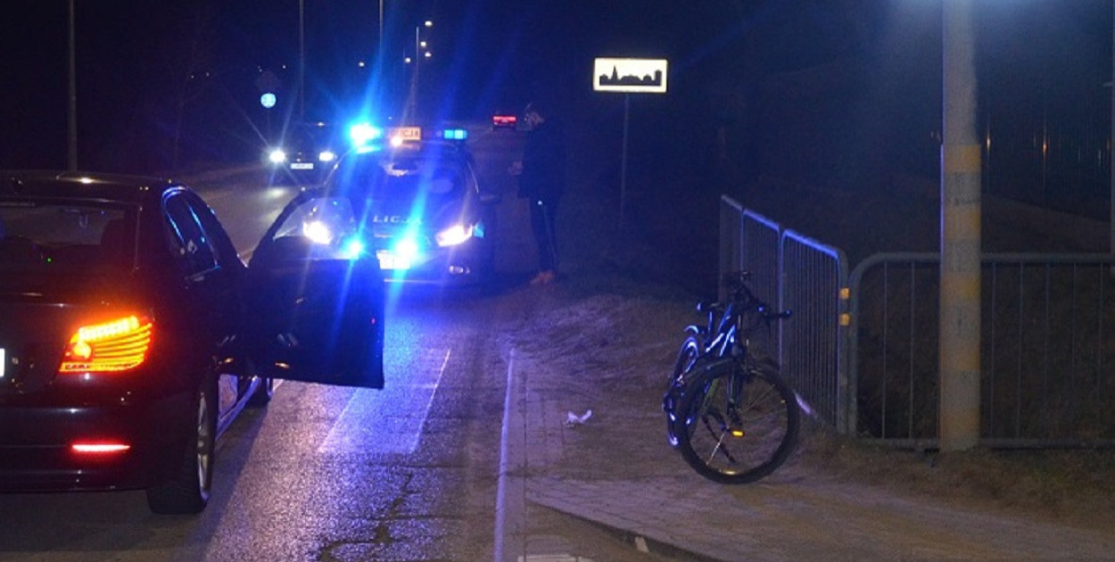 Gm. Kolbudy: Rowerzysta potrącony na przejściu dla pieszych w Lublewie Gdańskim