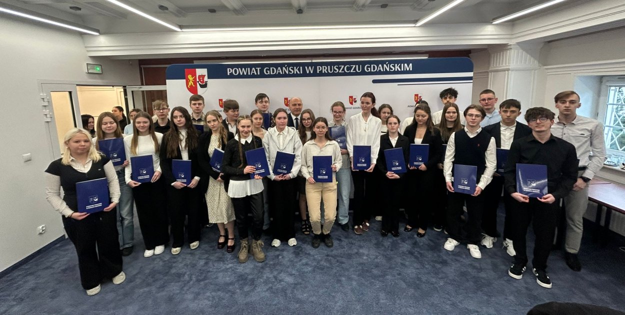Najzdolniejsi uczniowie powiatu gdańskiego wyróżnieni!