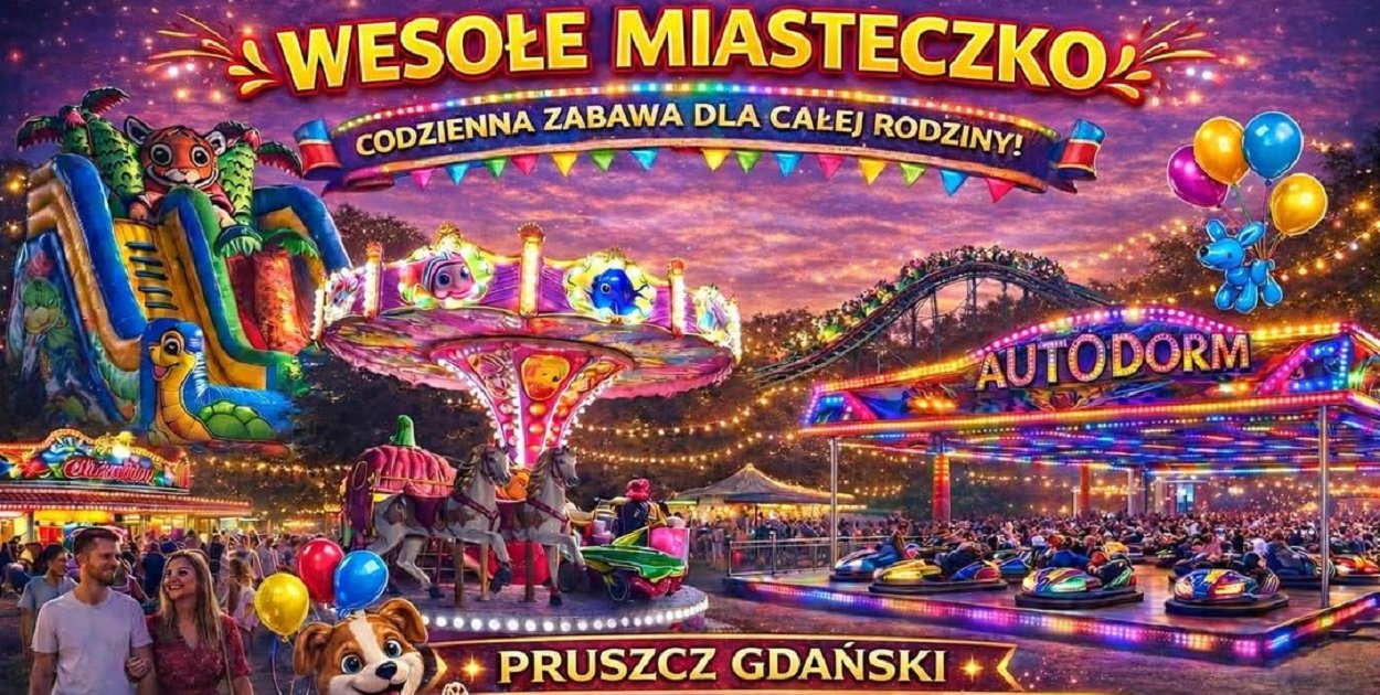 Wesołe miasteczko w Pruszczu Gdańskim. Mamy dla Was bilety